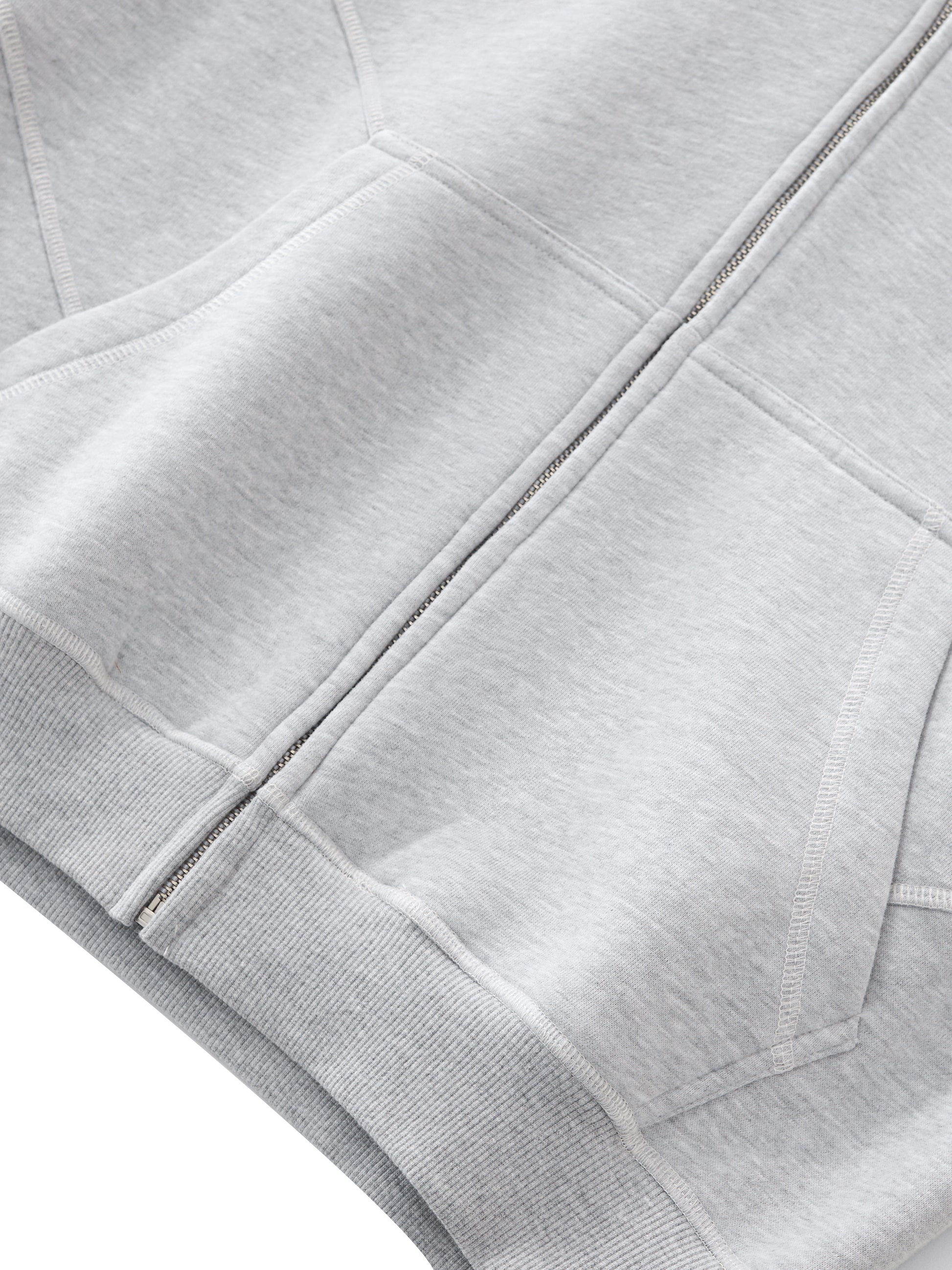 Contrast-Stitched,Boxy Fleece Hoodie,Boxy Hoodie,Fleece Hoodie,Unisex,New