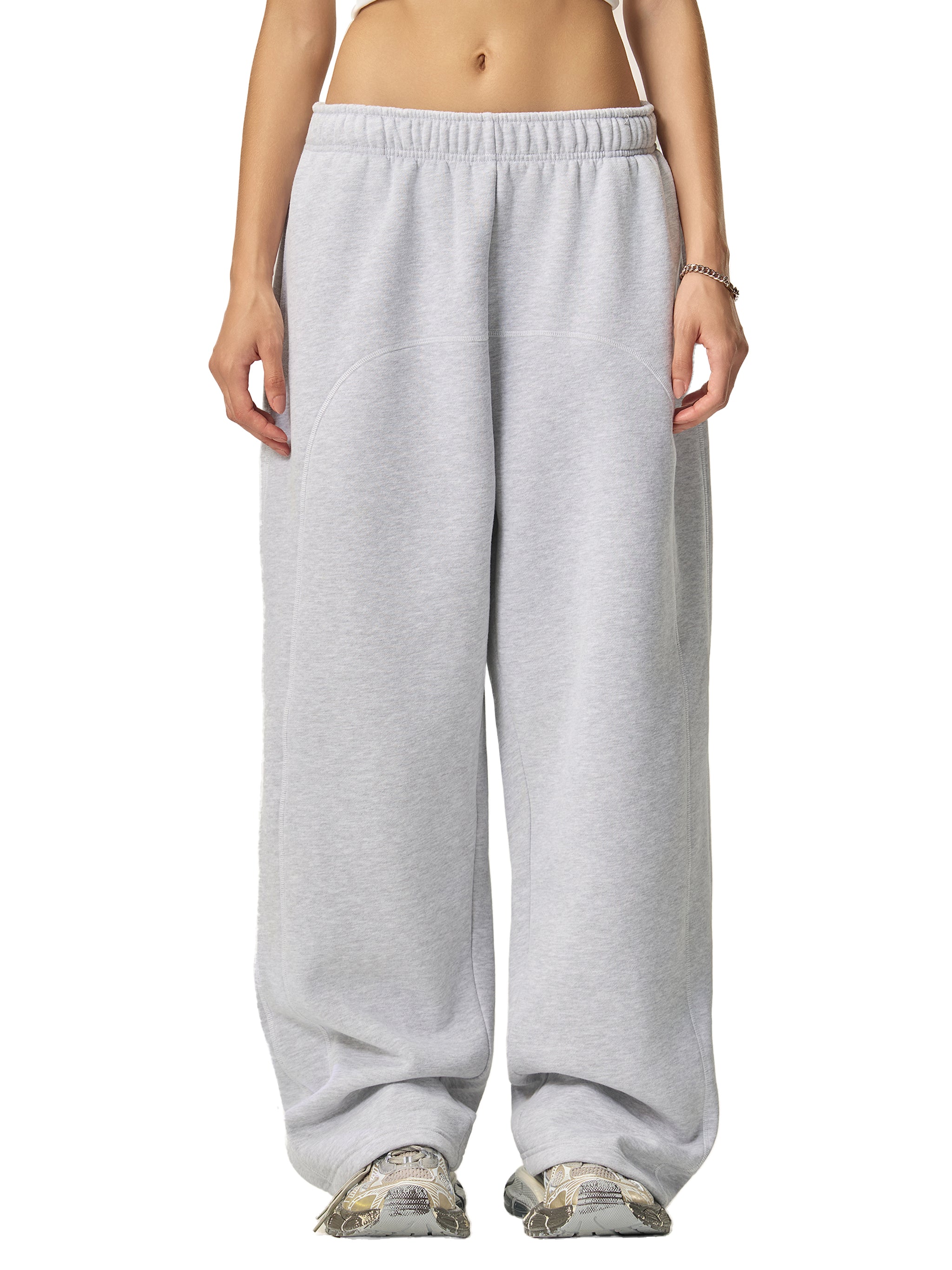 Contrast-Stitched ,Fleece Sweatpants,Sweatpants,Pants,unisex,Unisex Pants,New