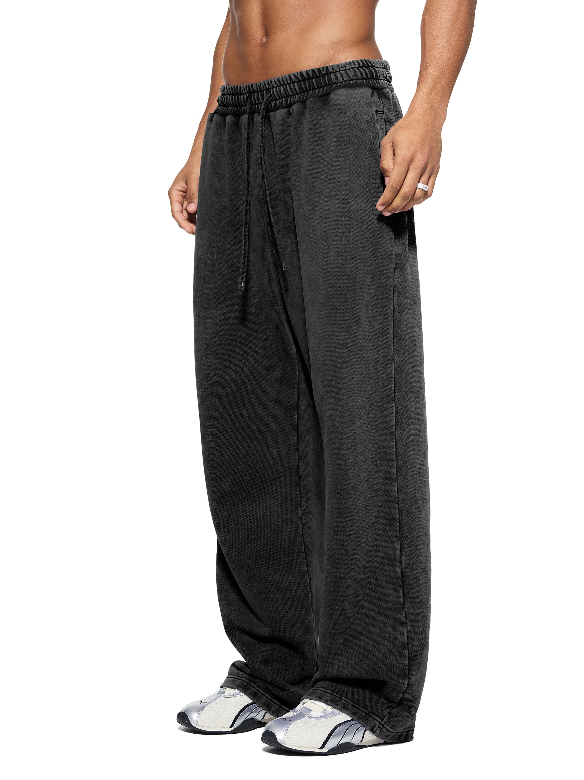 Snow Wash Heavyweight Sweatpan,Sweatpants,Pants,Unisex,New