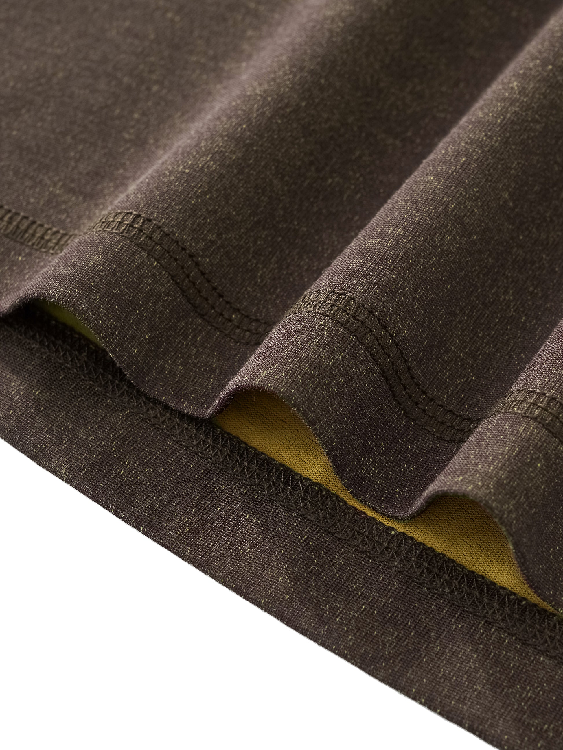 Contrast Cuffed Tshirt,Cuffed T-Shirt,Yellow Tshirt,Tshirt,New