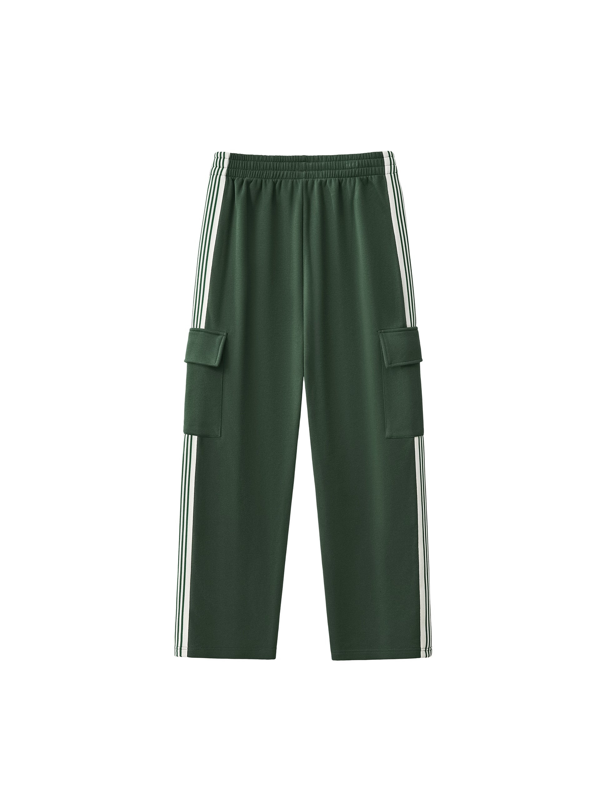 Side Stripe Straight-Leg Pants,Straight Leg Pants,Pants,Mens Wear