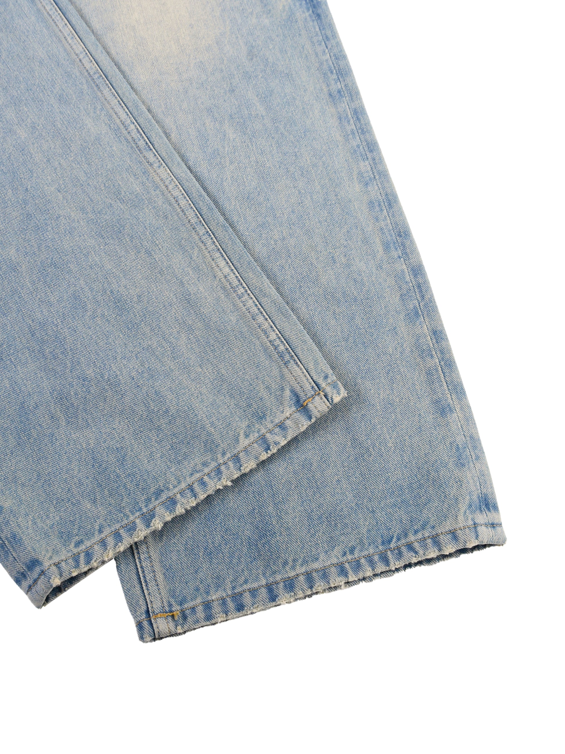 Sun Fade Raw Hem Denim Jeans,jeans,Denim Jeans,Mens Jeans,Pants,Pant,New,Faded Jeans,Torn Jeans