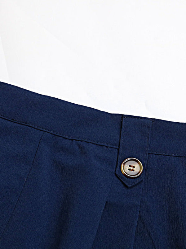 High-Waist Wide Leg Leisure Pants - PIXEL WEAR