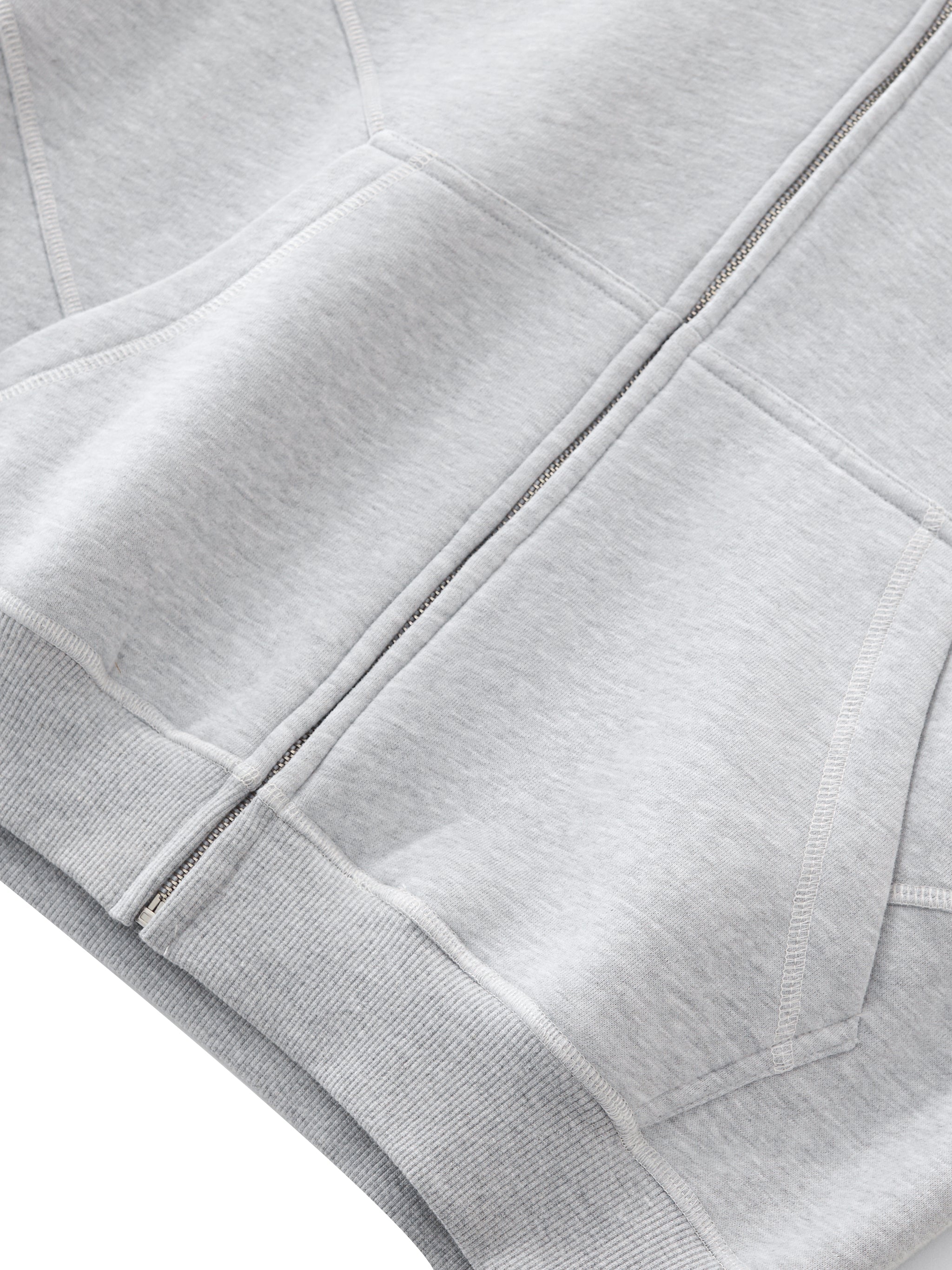 Contrast-Stitched,Boxy Fleece Hoodie,Boxy Hoodie,Fleece Hoodie,Unisex,New