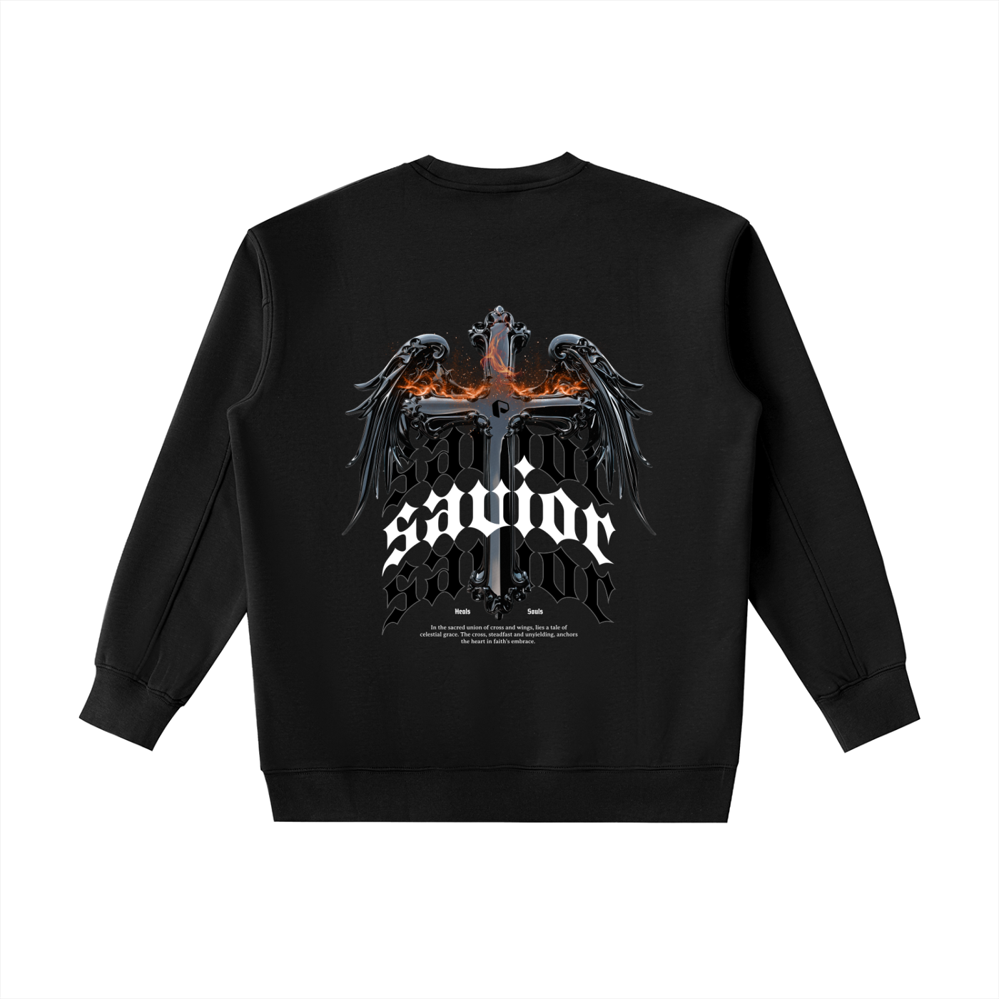 saviour sweatshirt,sweatshirt,heavyweight,crew neck,new,mens wear,mens sweatshirt