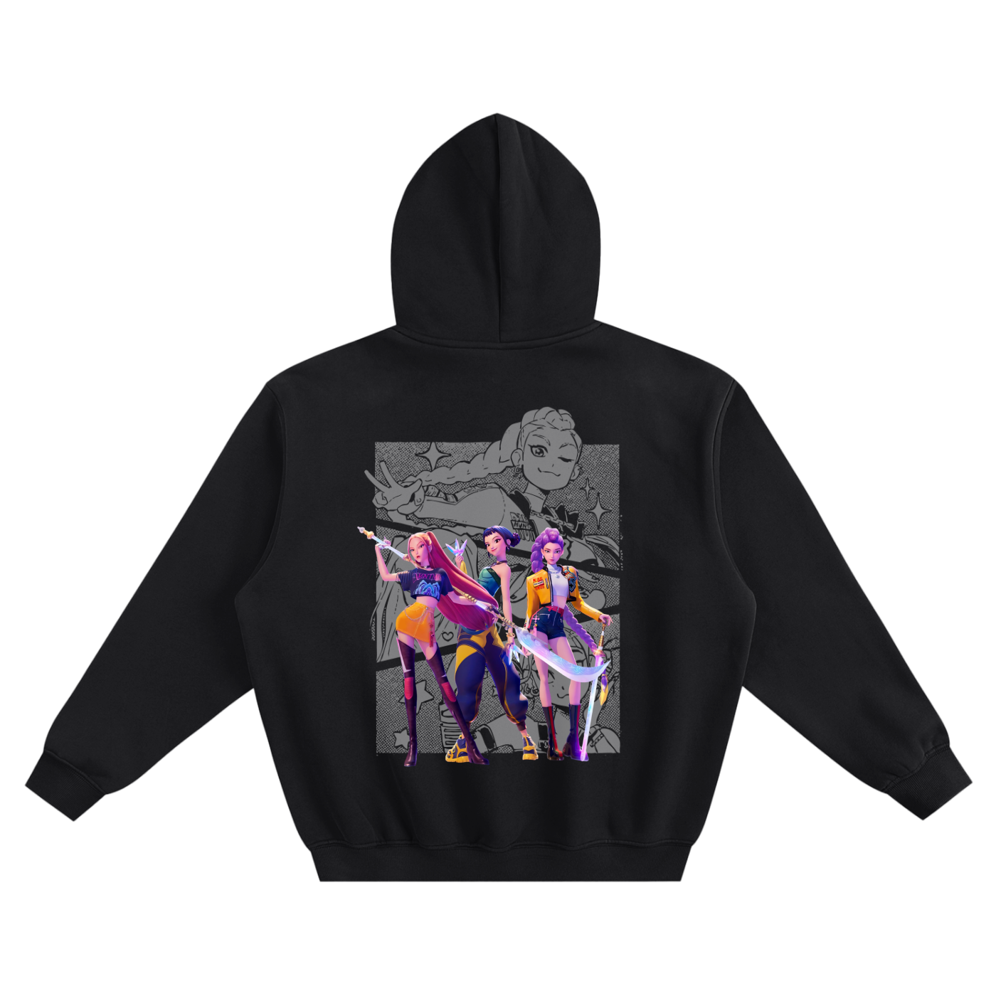 Kpop,Demon Hunturs,HuntursX,Hoodie For women,Womens Wear