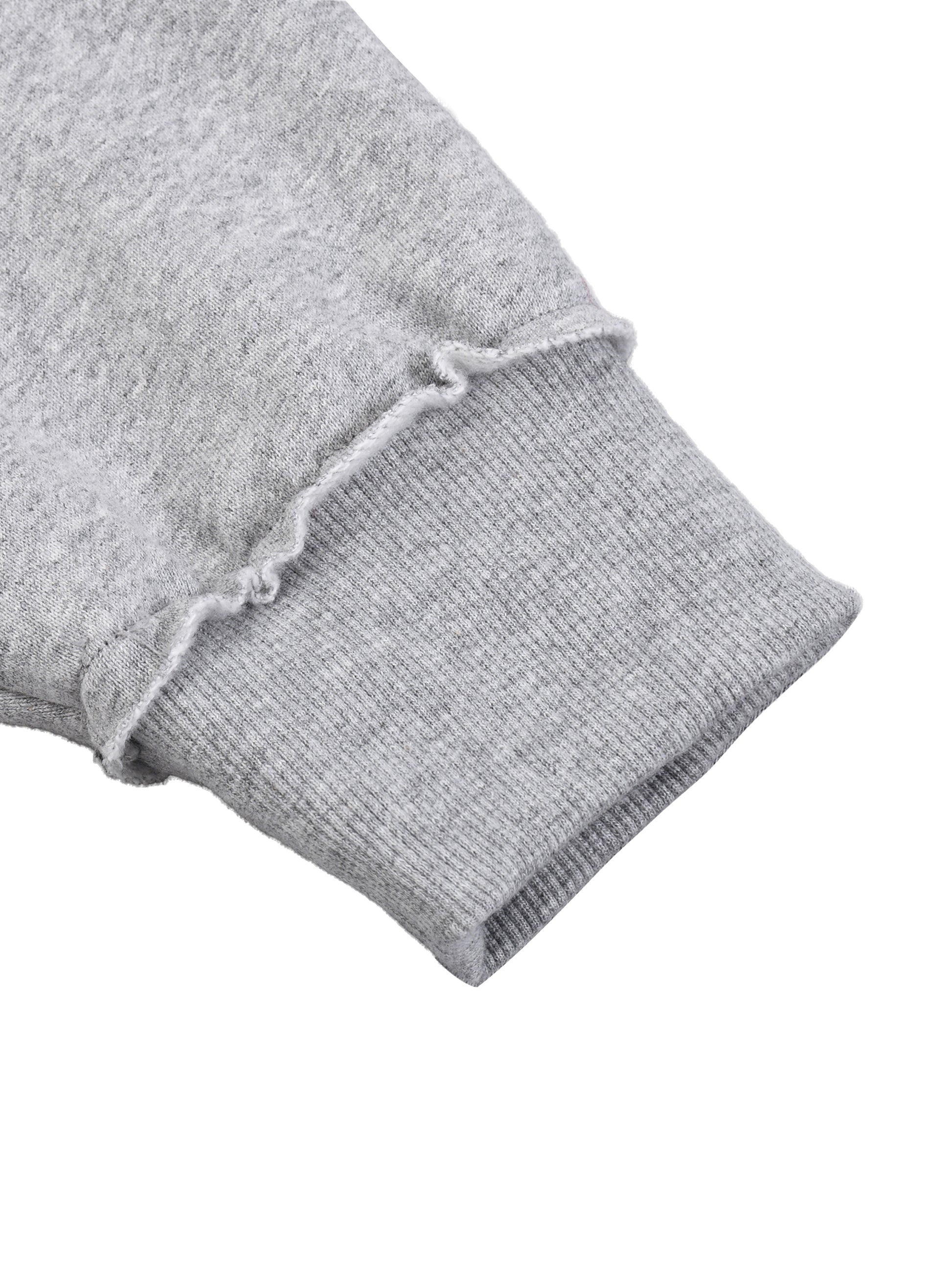 Half-Zip Rolled,Edge Sweatshirt,New,Sweatshirt