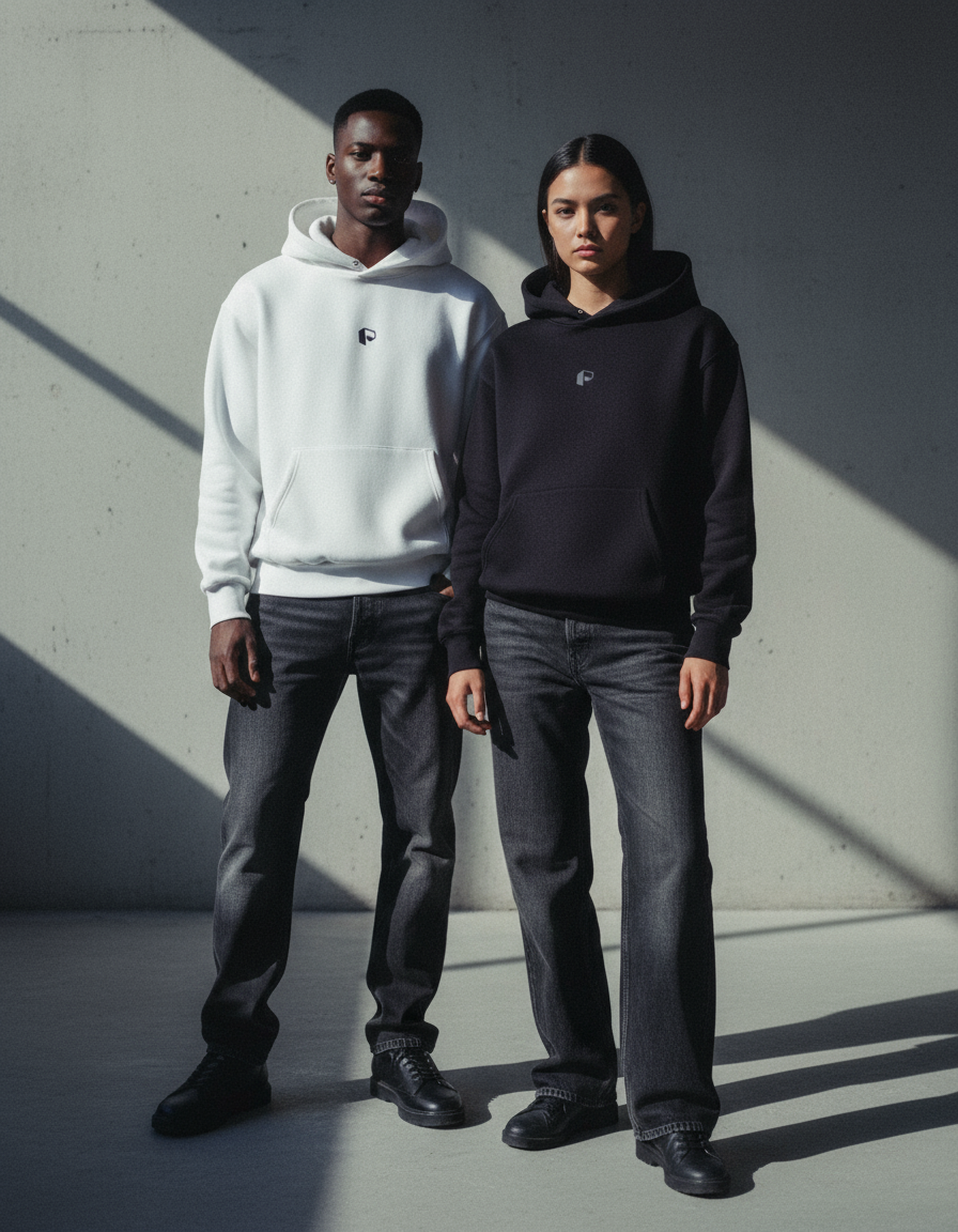 Pixel Wear Premium Fleece Hoodie - PIXEL WEAR