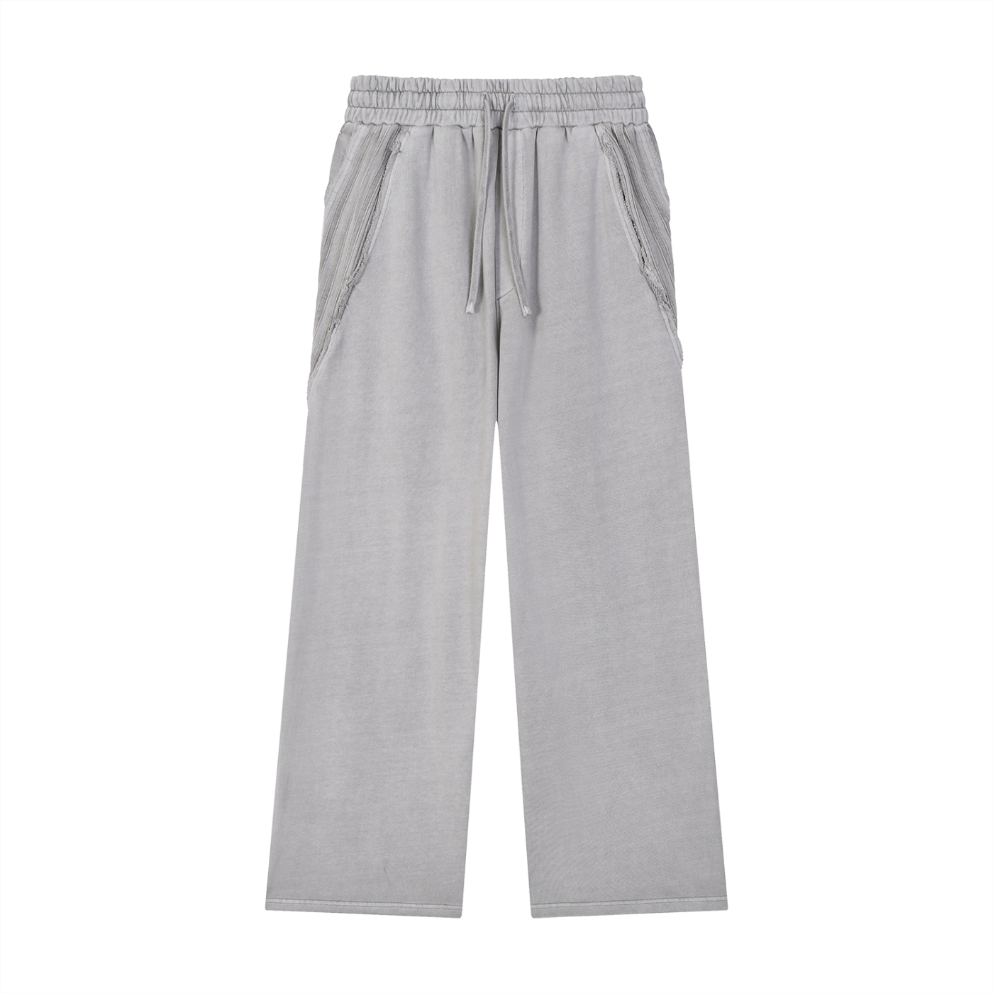 Pants,Sweatpants,Snow Washed Tape Raw Edge Swea,Tape,New