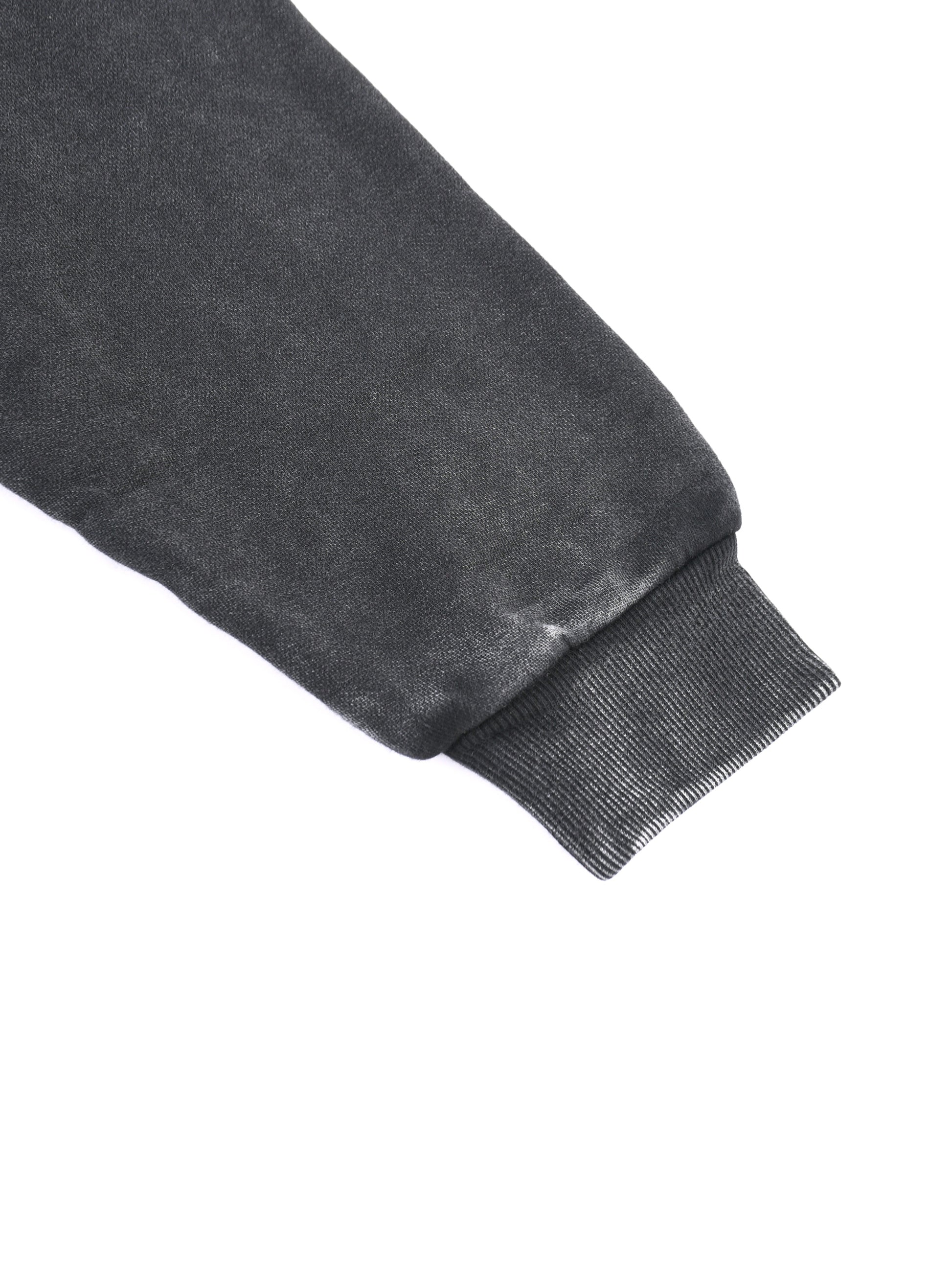 Snow Washed Tape Raw Edge Zip ,Zip Hoodie,Snow Washed,Premium,New