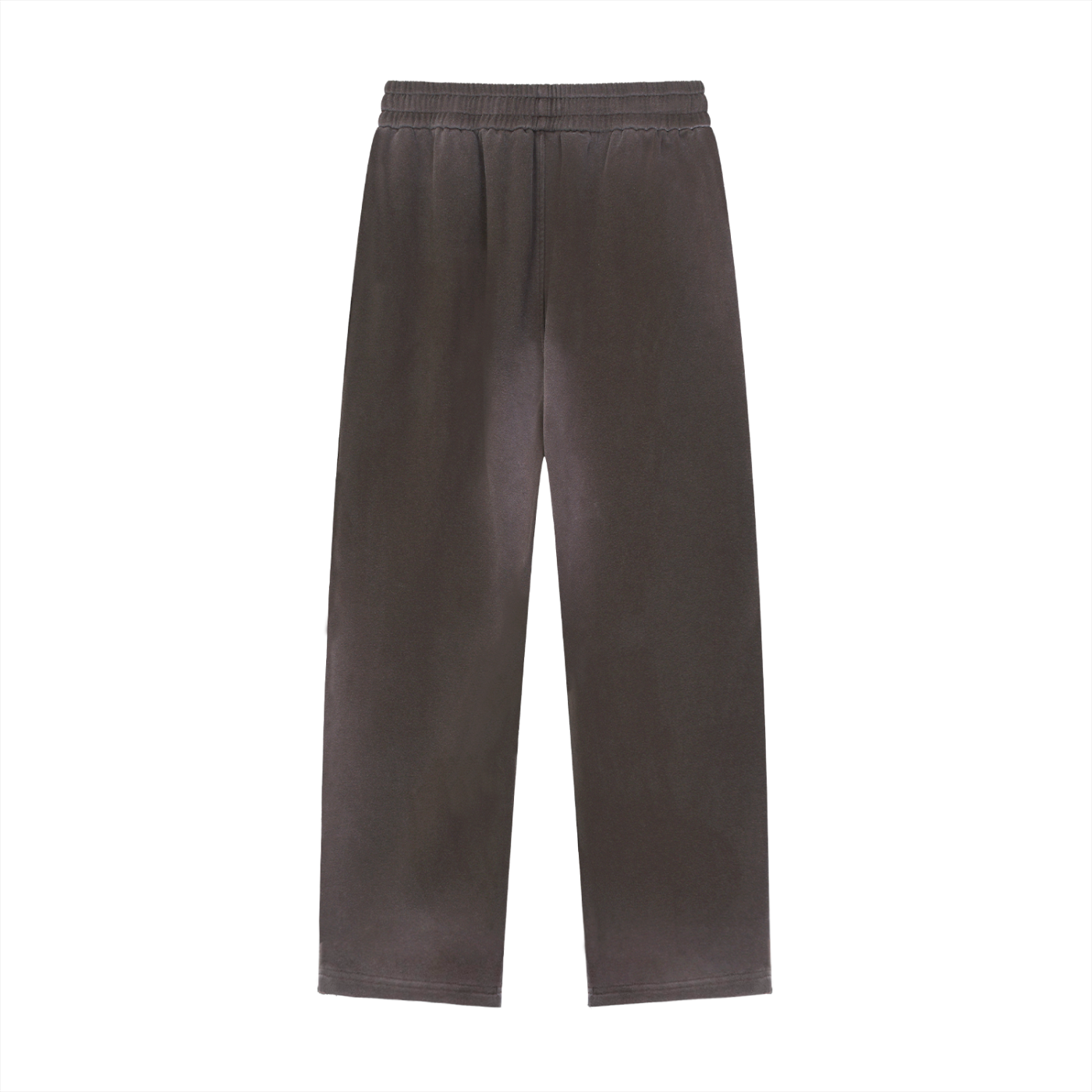 Straight-Leg Sweatpants,Sun Fade Raw Edge ,Unsiex,Pants,Bottoms