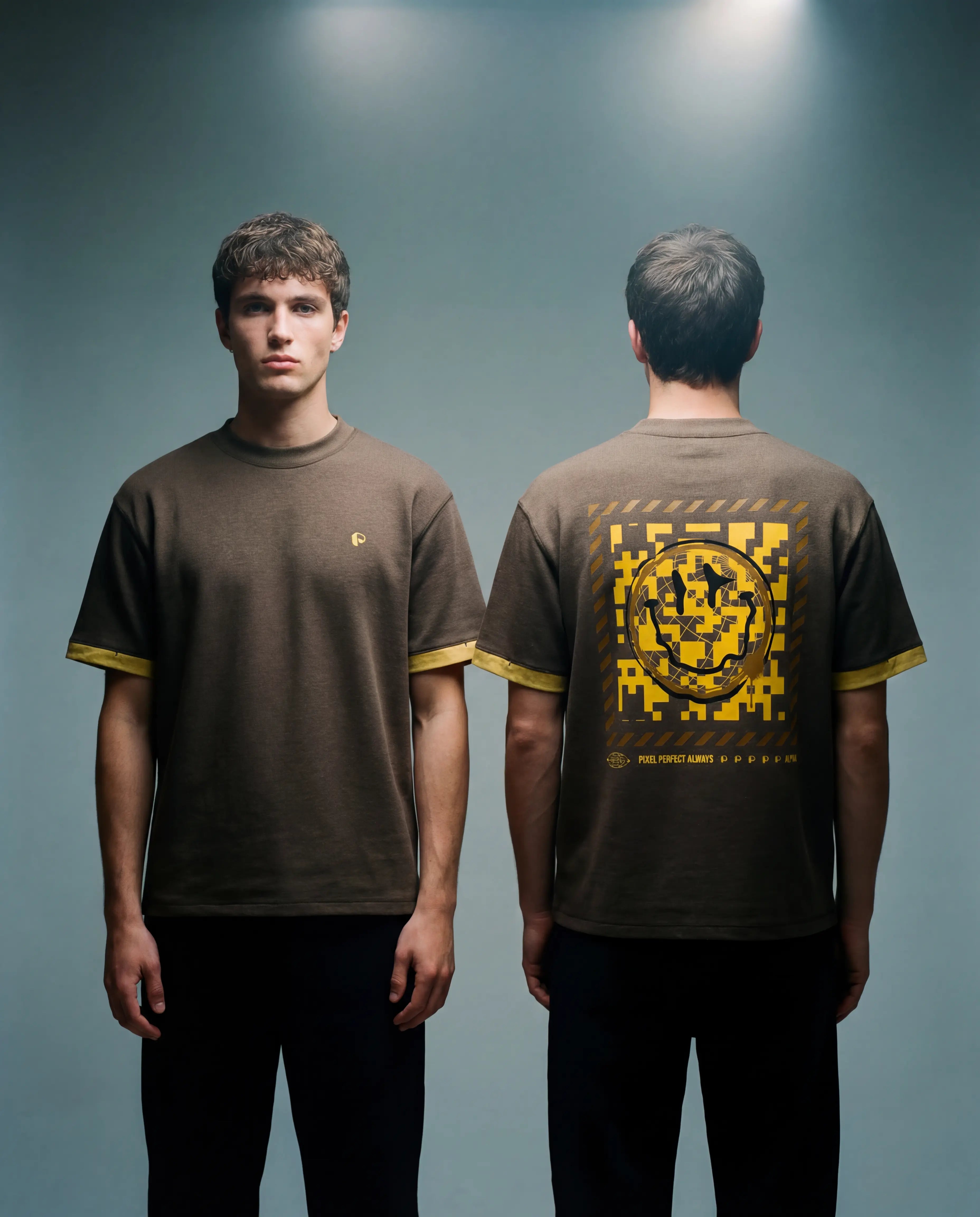 yellow Cuffed T-Shirt ODMPOD