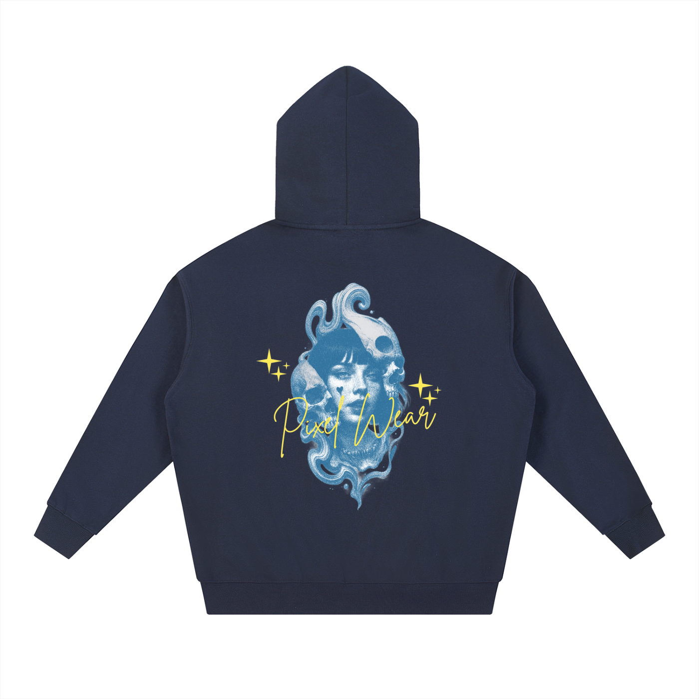 Tri Tone,Skull,Hoodie,Tri Tone Hoodie