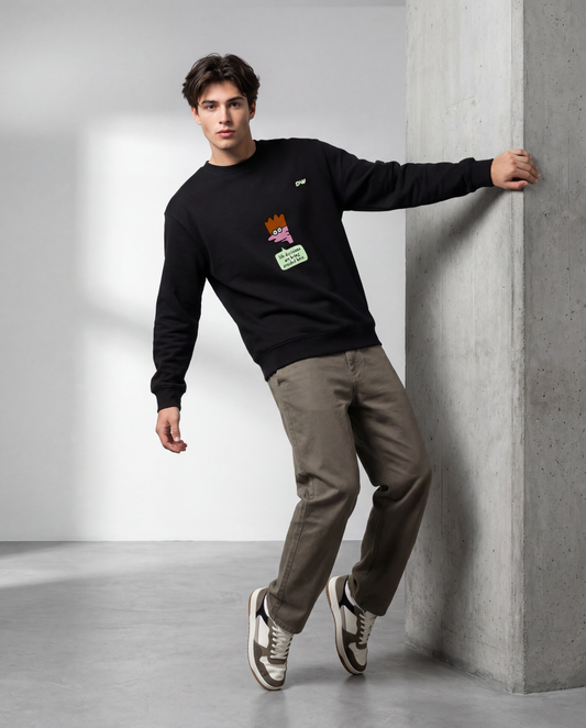Essential Heavyweight Crewneck Sweatshirt - PIXEL WEAR LTD
