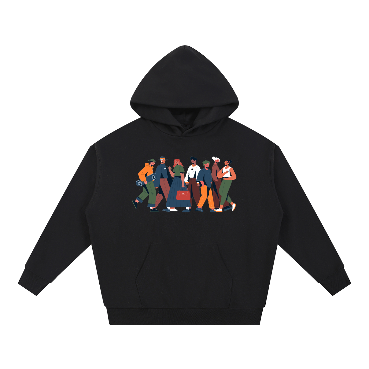 Pixel Squad,Unisex,Hoodie,Pixel Squad Hoodie,New