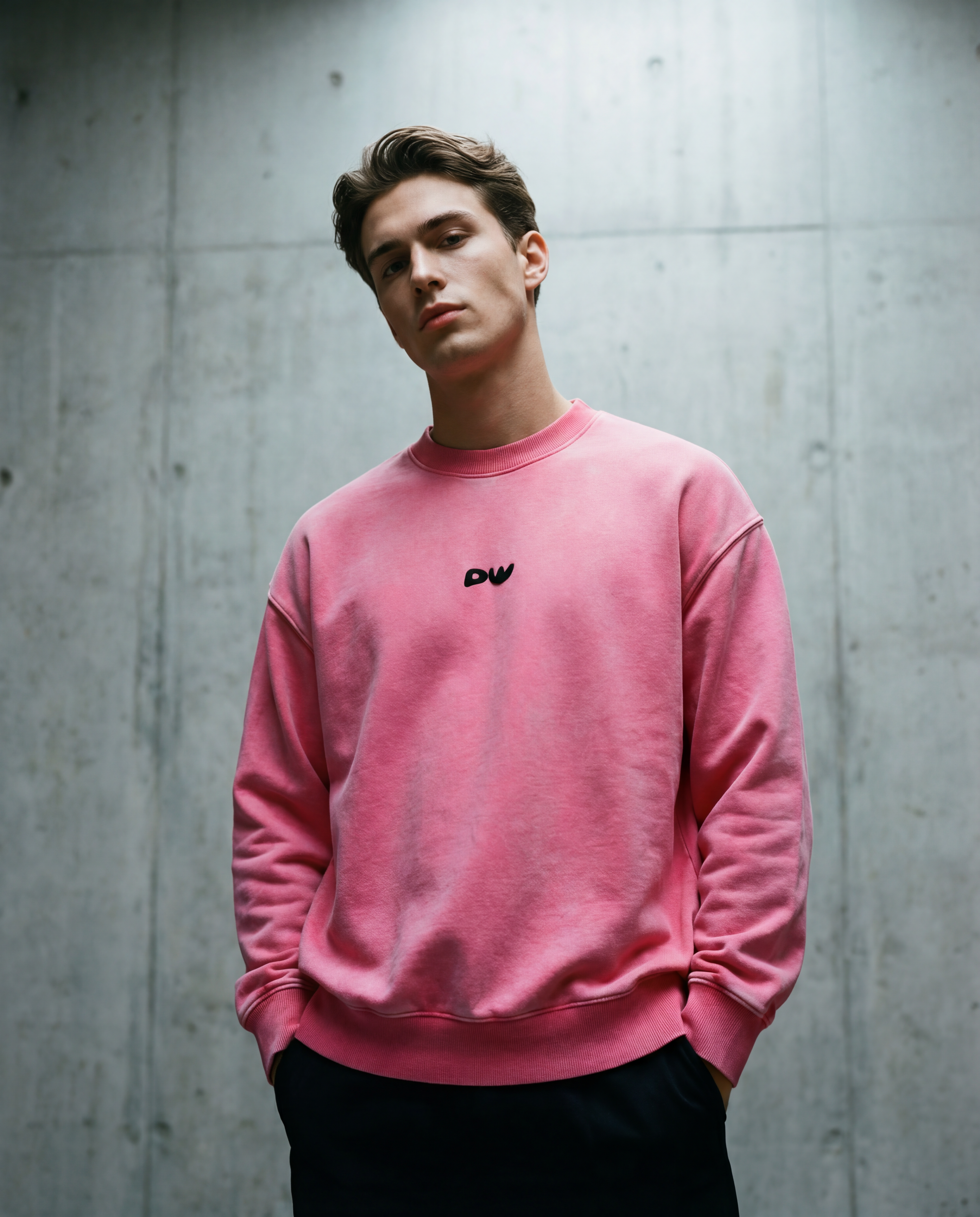 Vintage Washed Heavyweight Crewneck Sweatshirt - PIXEL WEAR LTD