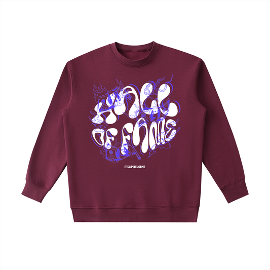 Essential sweatshirt,Crewneck Sweatshirt,Mens ,Sweatshirt,Pixel Game,Hall of Fame
