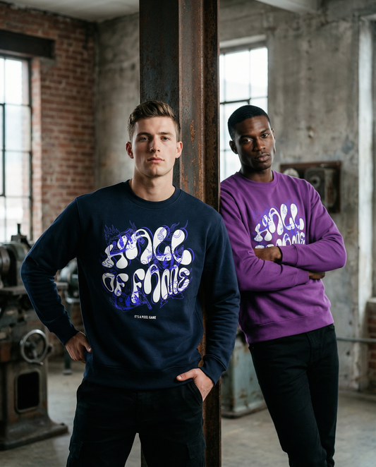 Essential Heavyweight Crewneck Sweatshirt - PIXEL WEAR LTD