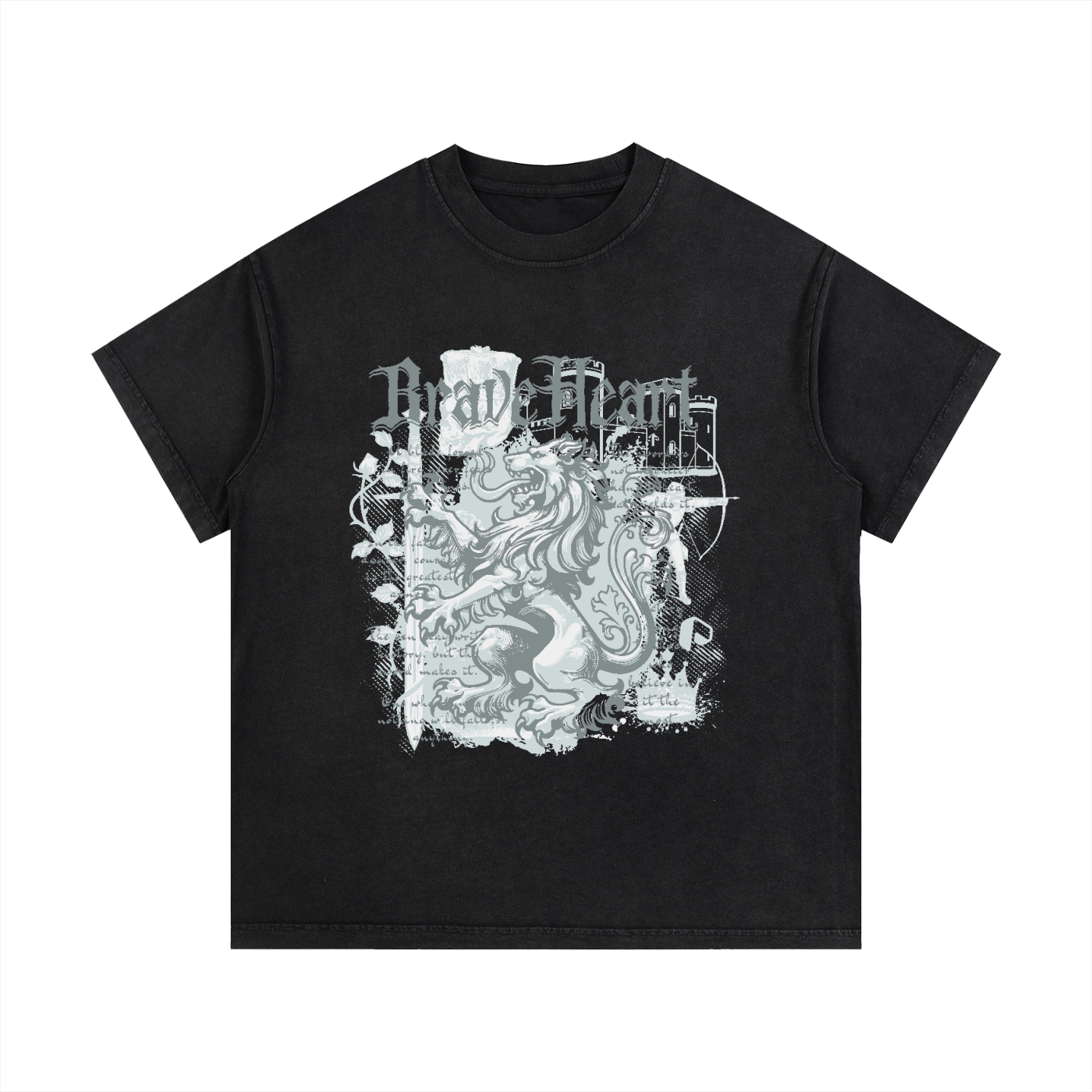 T-SHirt,Cotton T-shirt,Mens Tshirt,Lion Tshirt,New,Vintage Tshirt