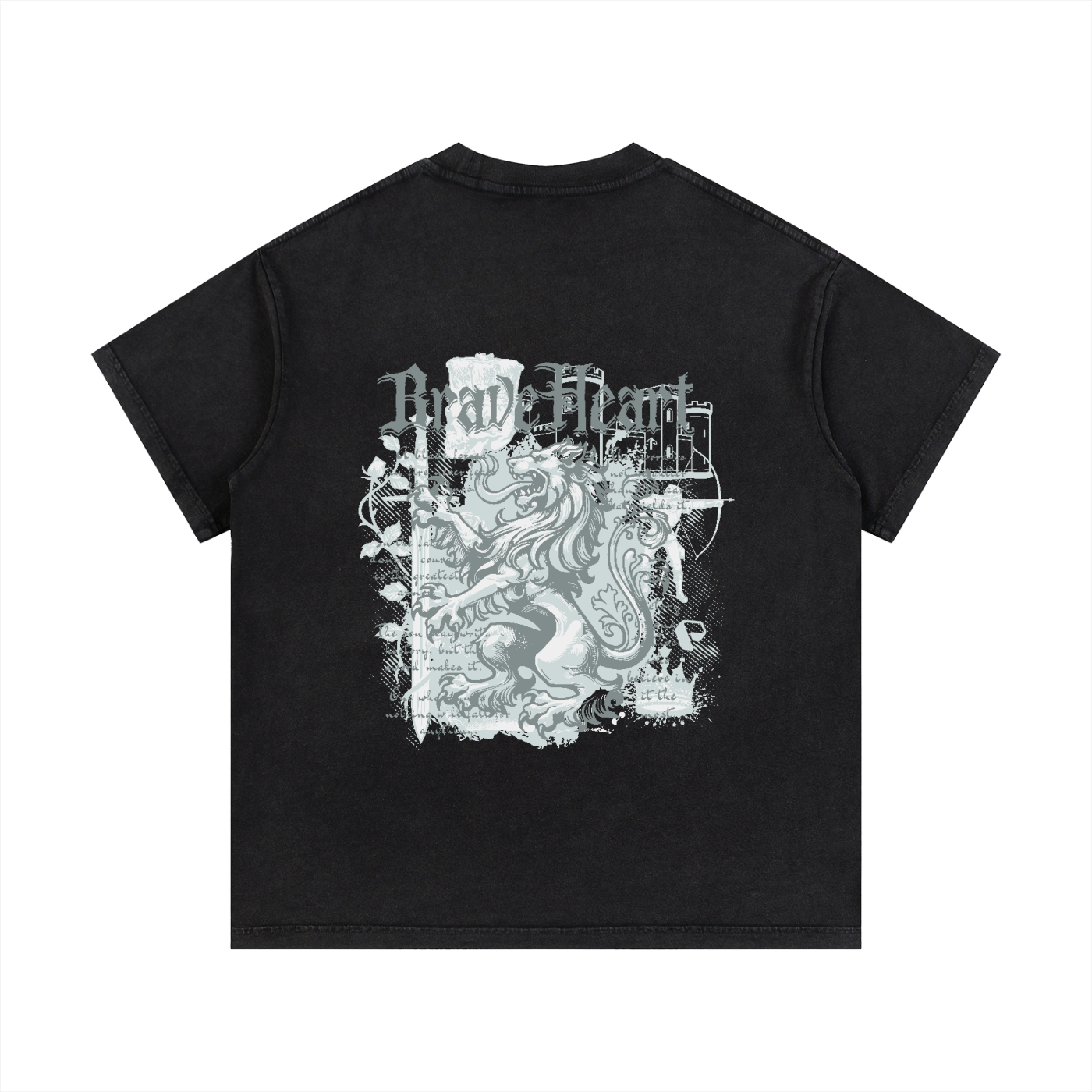 T-SHirt,Cotton T-shirt,Mens Tshirt,Lion Tshirt,New,Vintage Tshirt