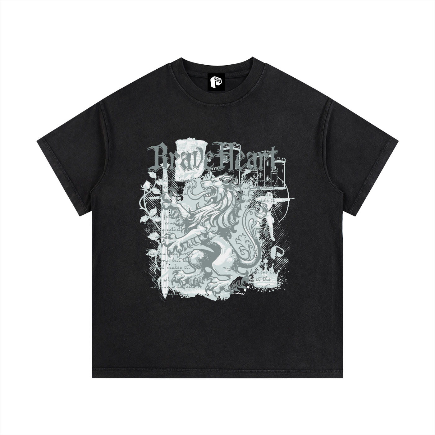 T-SHirt,Cotton T-shirt,Mens Tshirt,Lion Tshirt,New,Vintage Tshirt