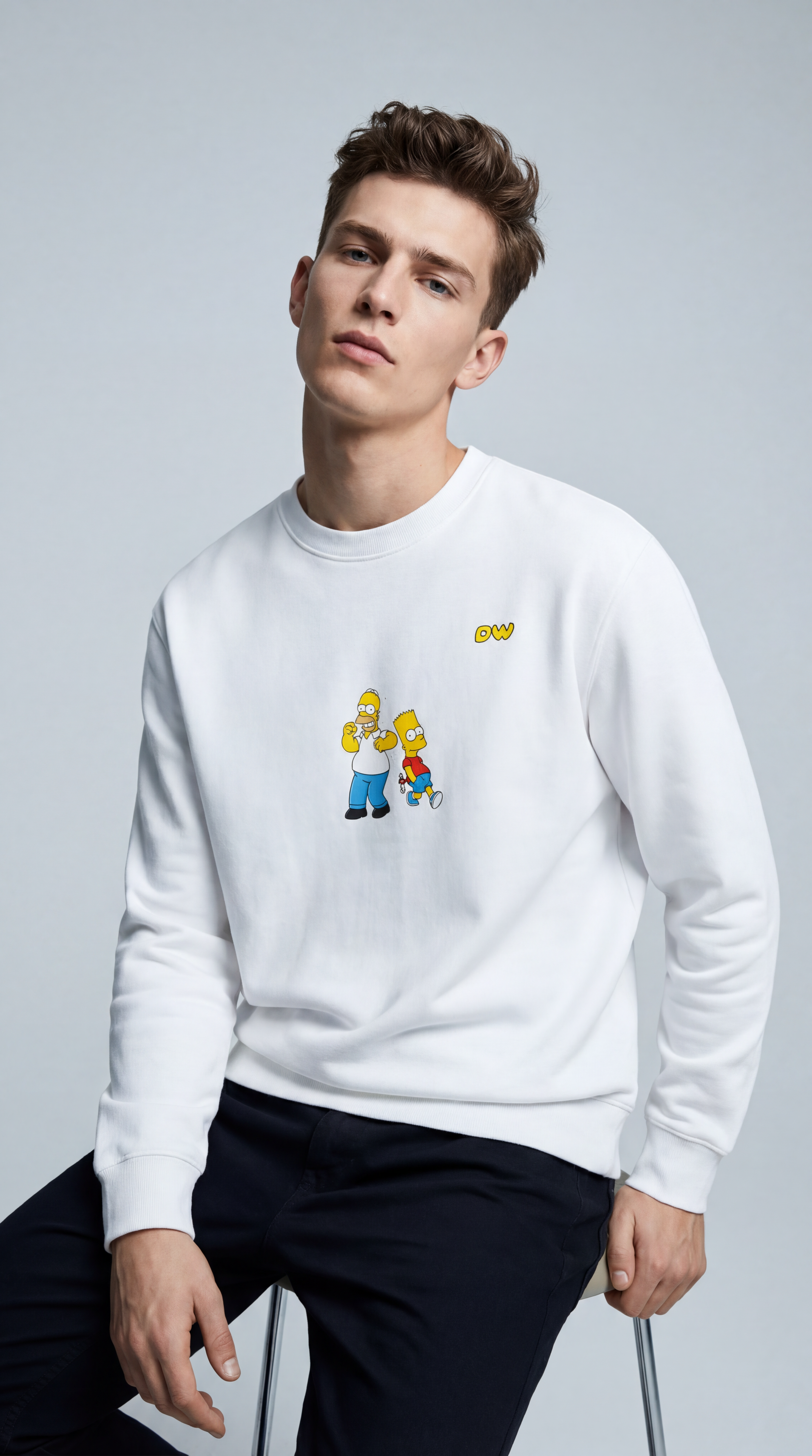 Essential Heavyweight Crewneck Sweatshirt - PIXEL WEAR LTD