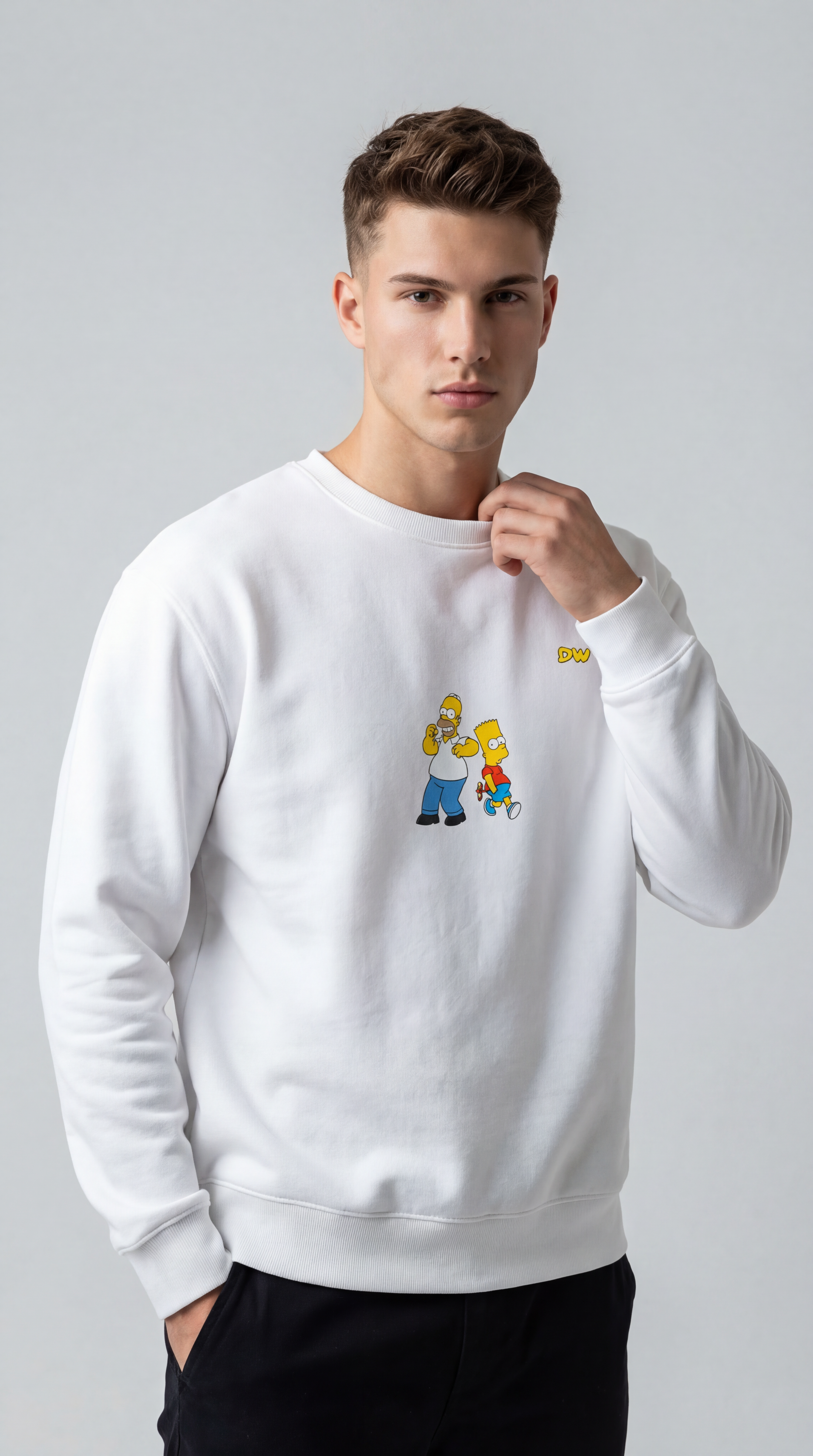 Essential Heavyweight Crewneck Sweatshirt - PIXEL WEAR LTD