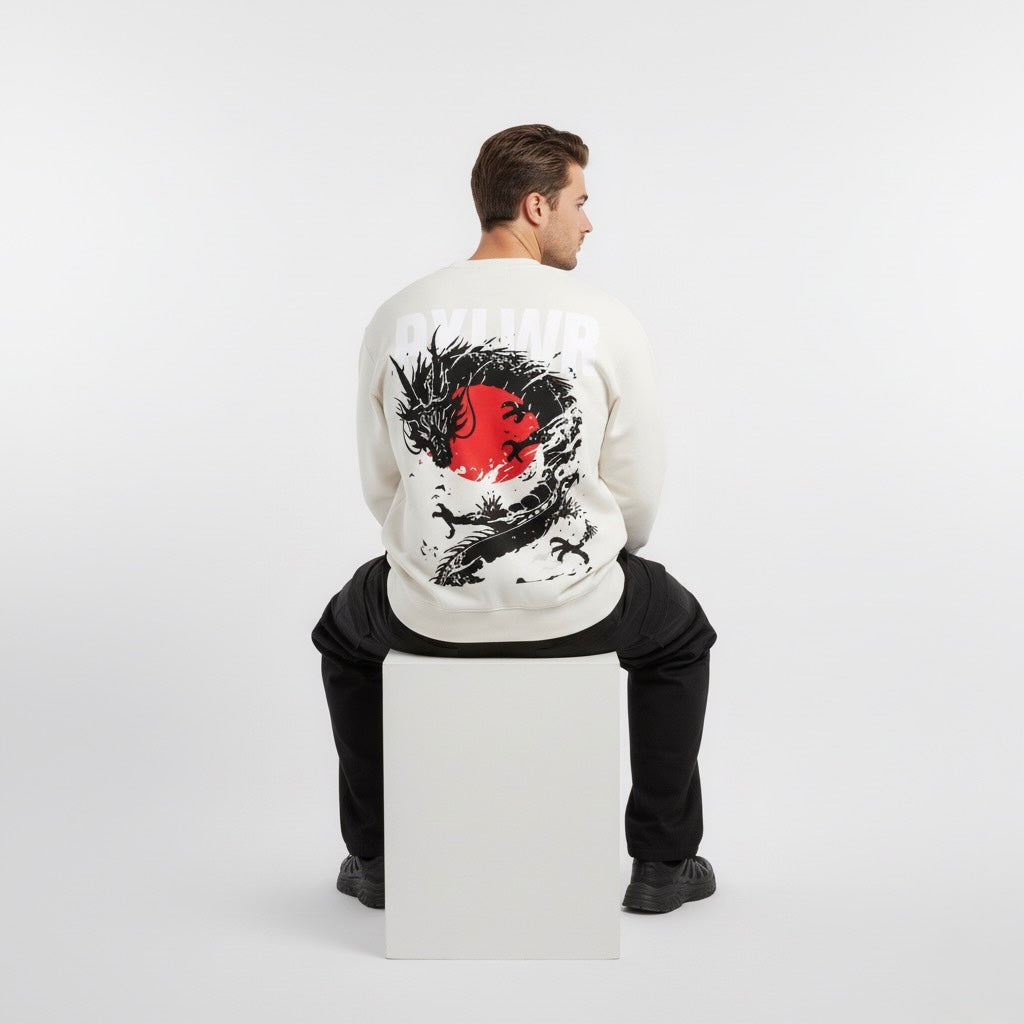 Heavyweight Essential Sweatshirt - PIXEL WEAR