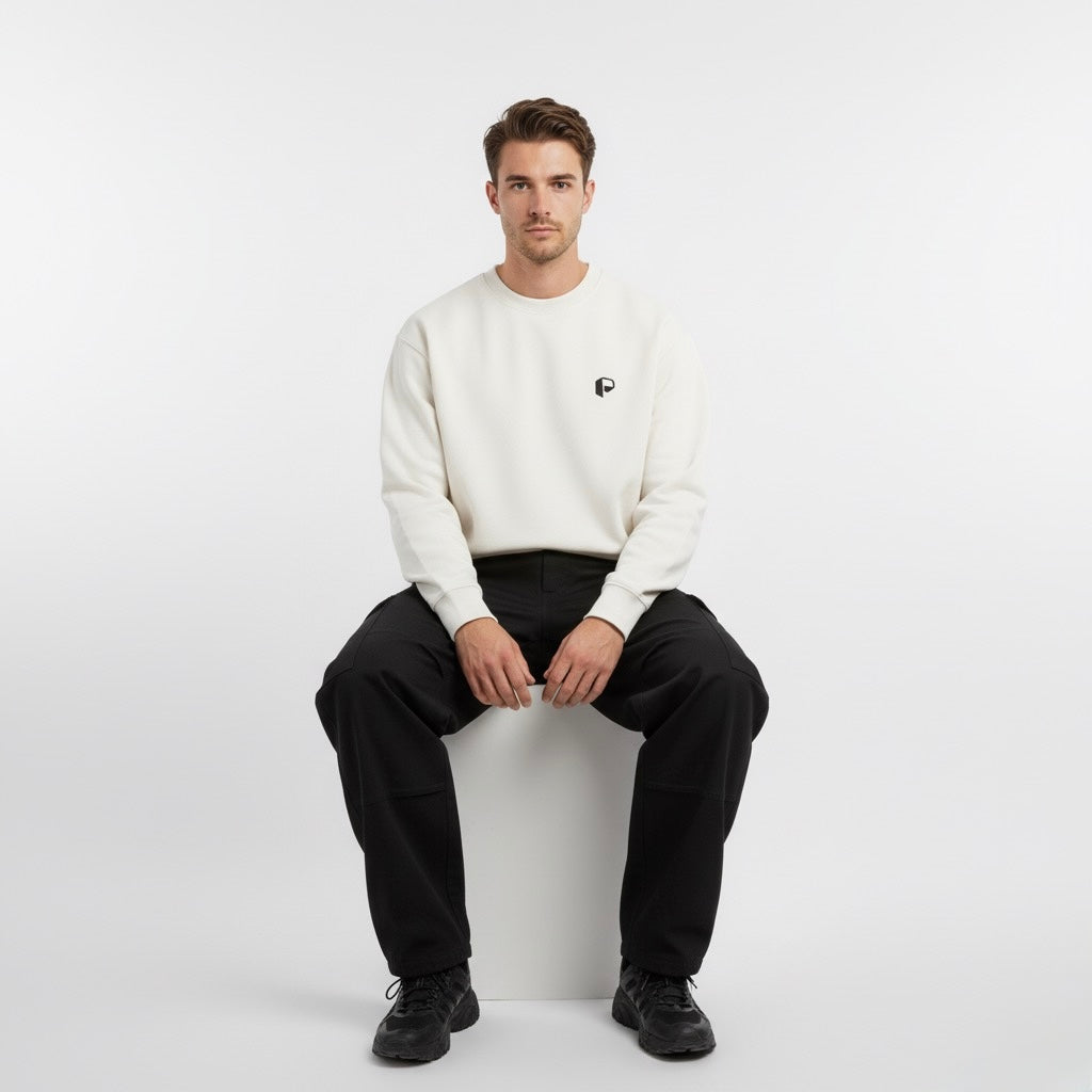 Heavyweight Essential Sweatshirt - PIXEL WEAR